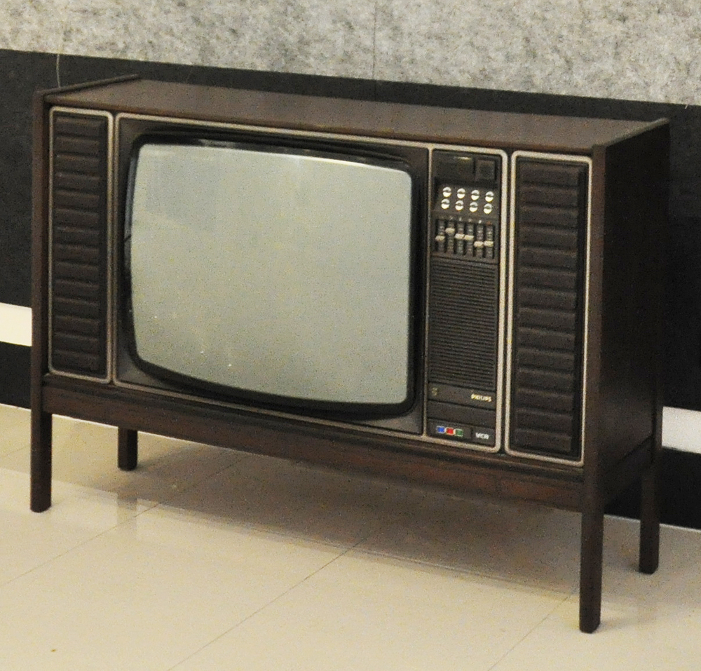 Industrial Design In Victoria Australia Philips Color TV 1975