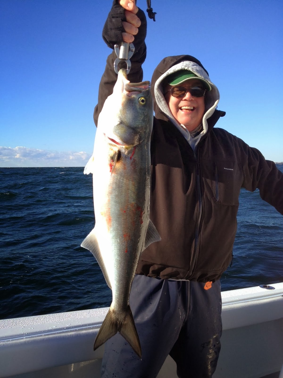 Jersey Cape Guide Service Blowing a Gale