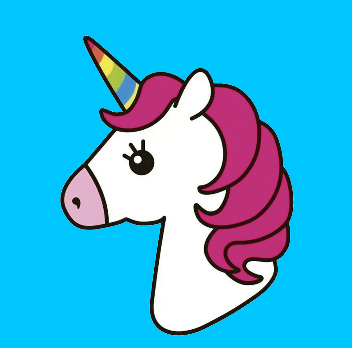 Arriba 94+ Foto Cabeza Unicornio Molde De Unicornio Para Imprimir Lleno