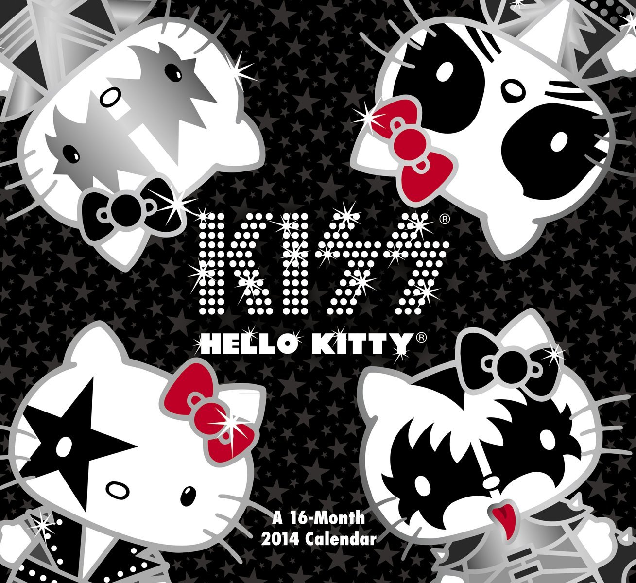 KISS LA BANDA MÀS CALIENTE DEL MUNDO CALENDARIO DE KISS HELLO KITY 2014