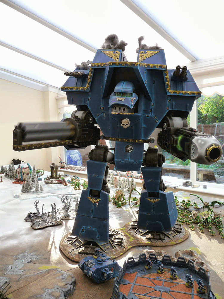 Bluewarp Studios Blast From The Past Scratch Built Mars Pattern 