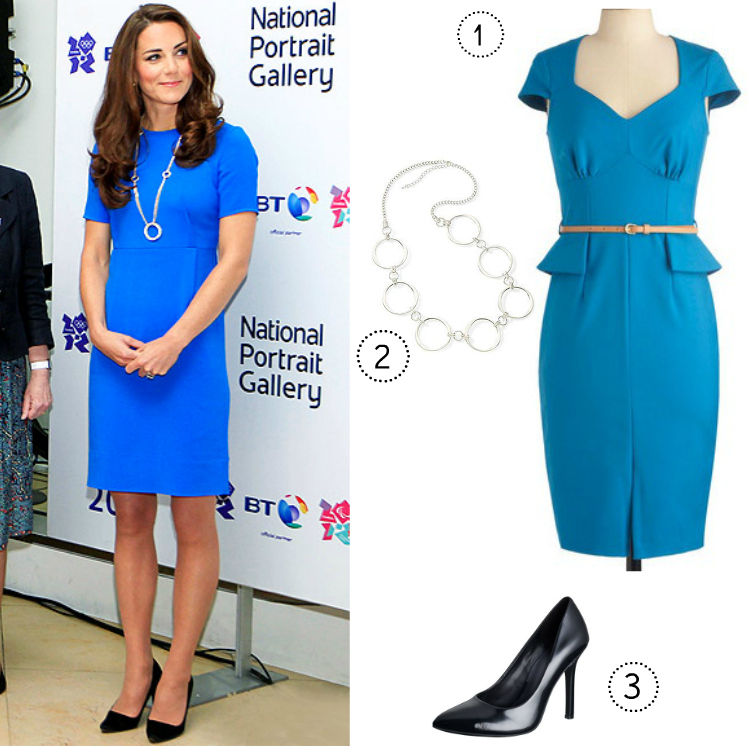 StyleDelights Kate Middleton's Gold Medal Worthy Look For Less