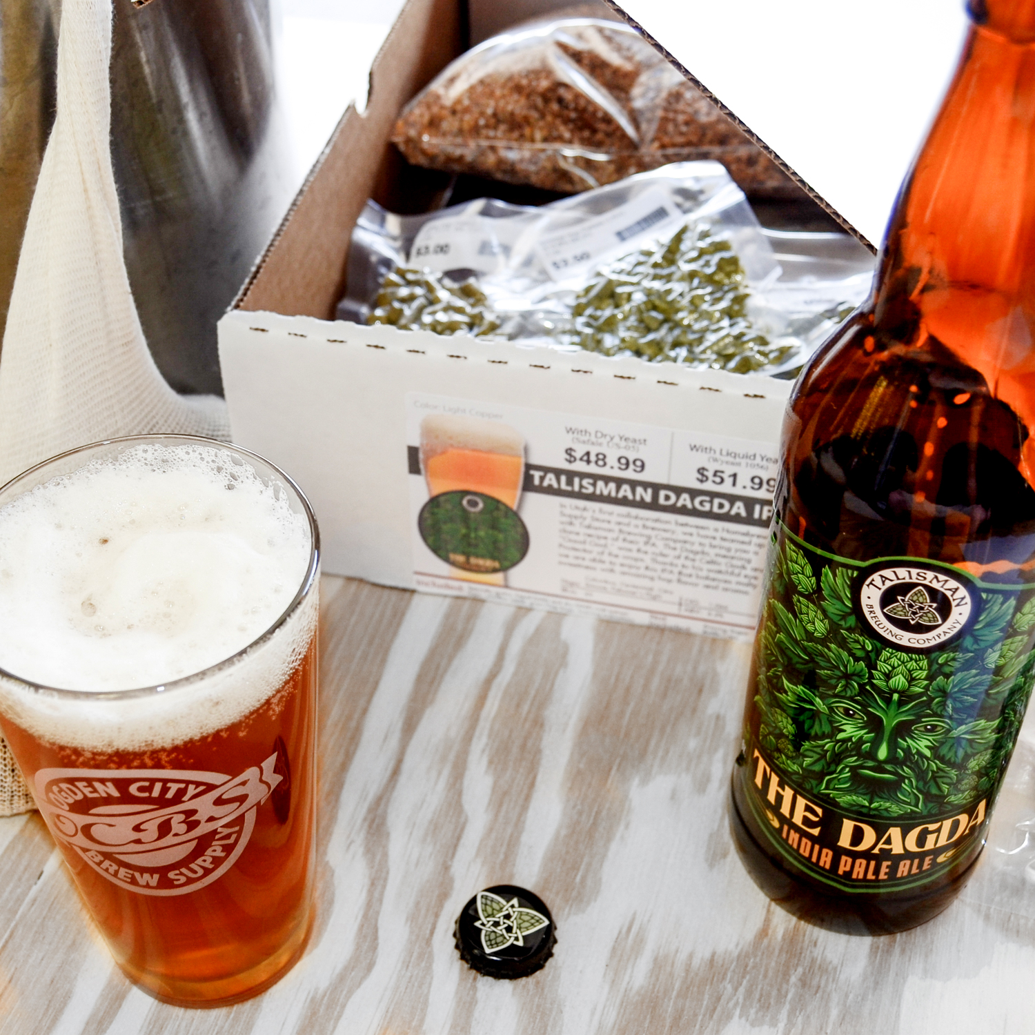 Utah Beer Talisman and Ogden City Brew Supply Team Up