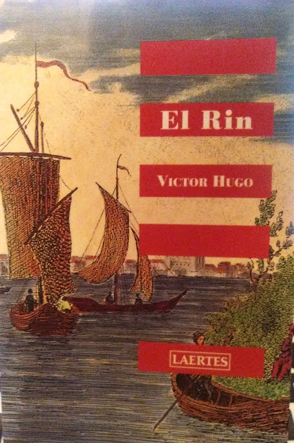 Portada del libro El Rin, de Victor Hugo. Editorial Laertes