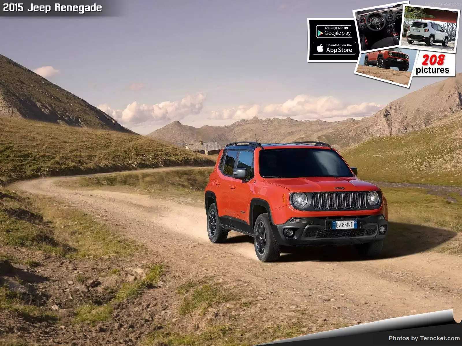 Hình ảnh xe ô tô Jeep Renegade 2015 & nội ngoại thất