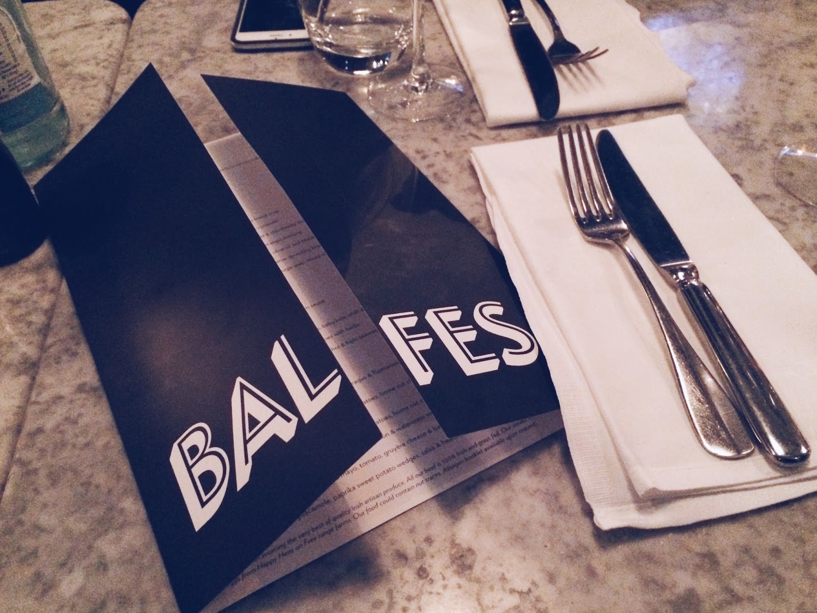 Balfes at the Westbury Hotel