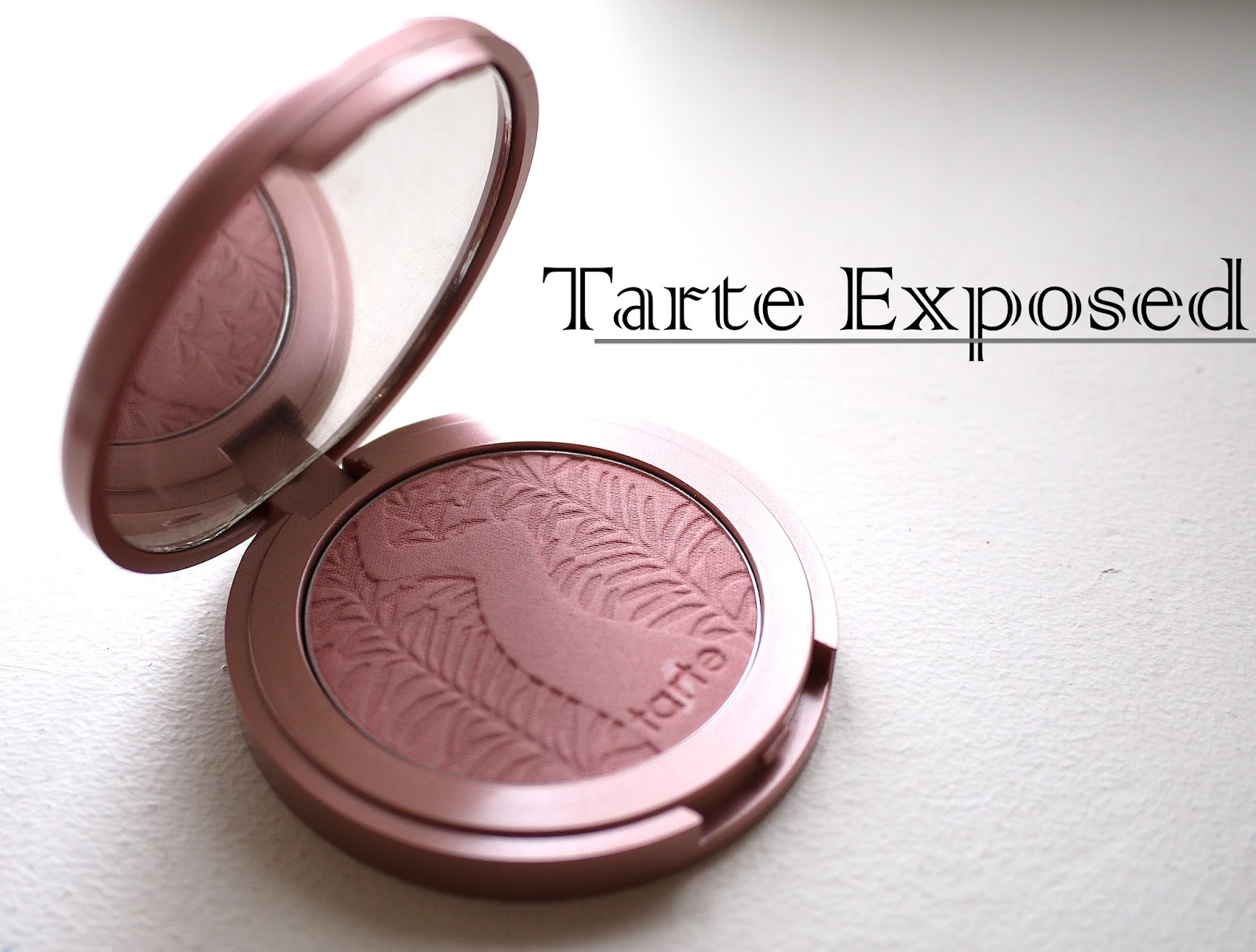 Tarte Exposed  blush review