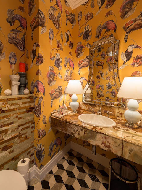 From Russia with bold boho love - powder bath 2 bohohome.com @bohosusan