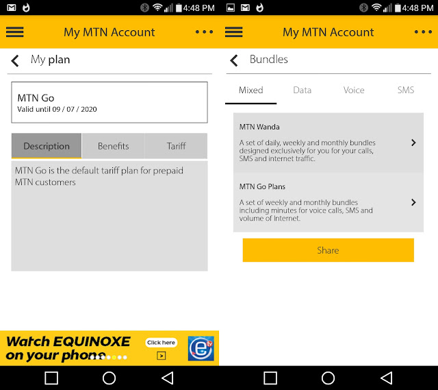 MyMTN App: Free 4G Internet on Sign Up and More