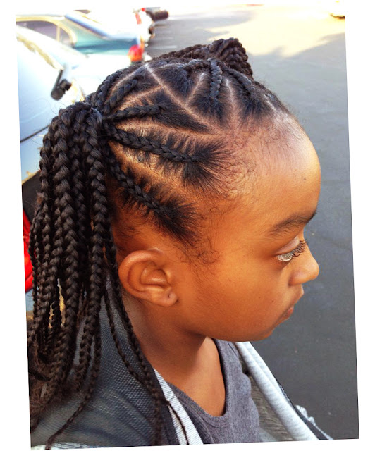 Picture of Cute African American Braided Hairstyles