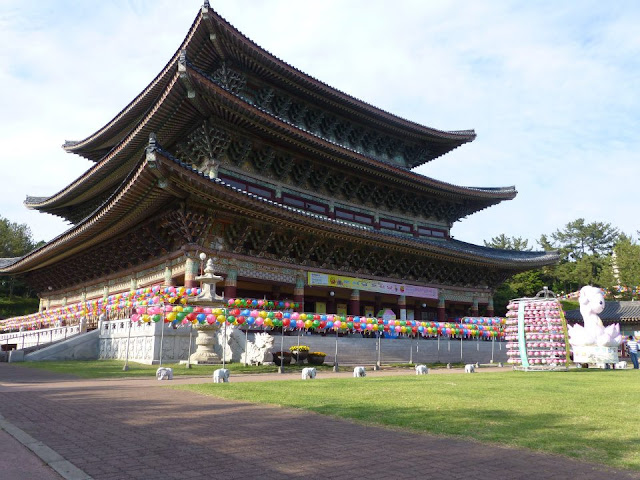 visite du temple de Yakcheonsa Ile de Jeju Corée du sud