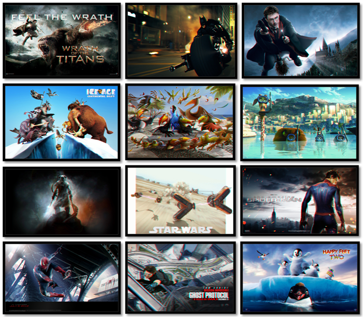 HD Wallpapers: Latest Movie Red Cyan 3D HD Wallpapers