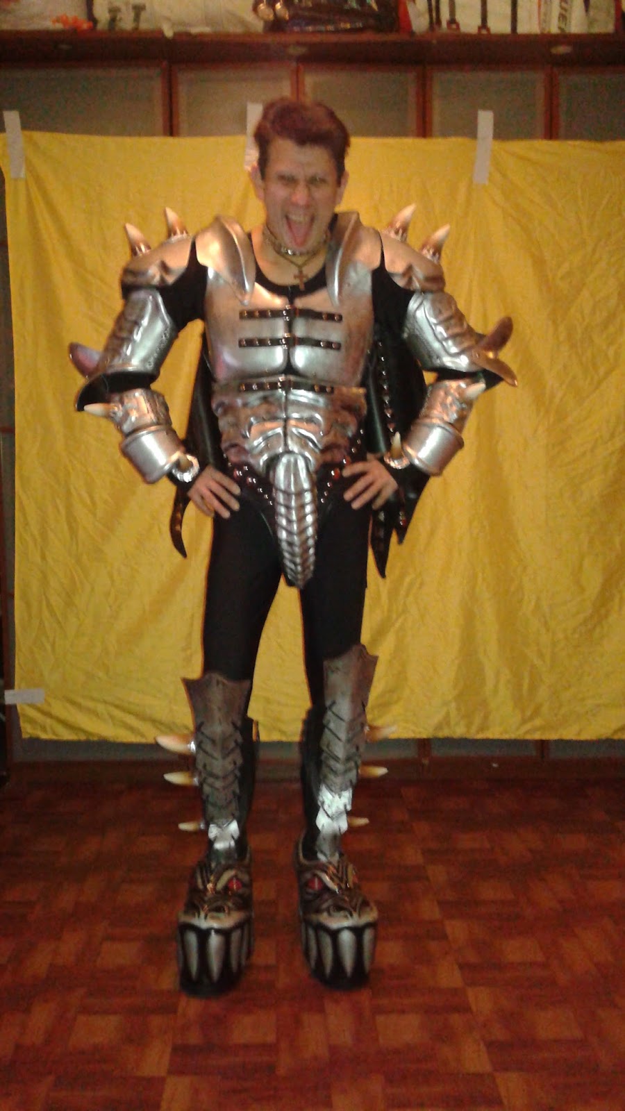 KISS COSTUMES & BOOTS Avery satisified customer with his two new KISS