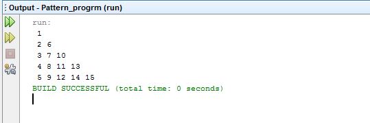 print pyramid pattern in java. Example 2 | java pivot