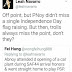 Netizens continue burning Leah Navarro on Twitter for her skewed politics