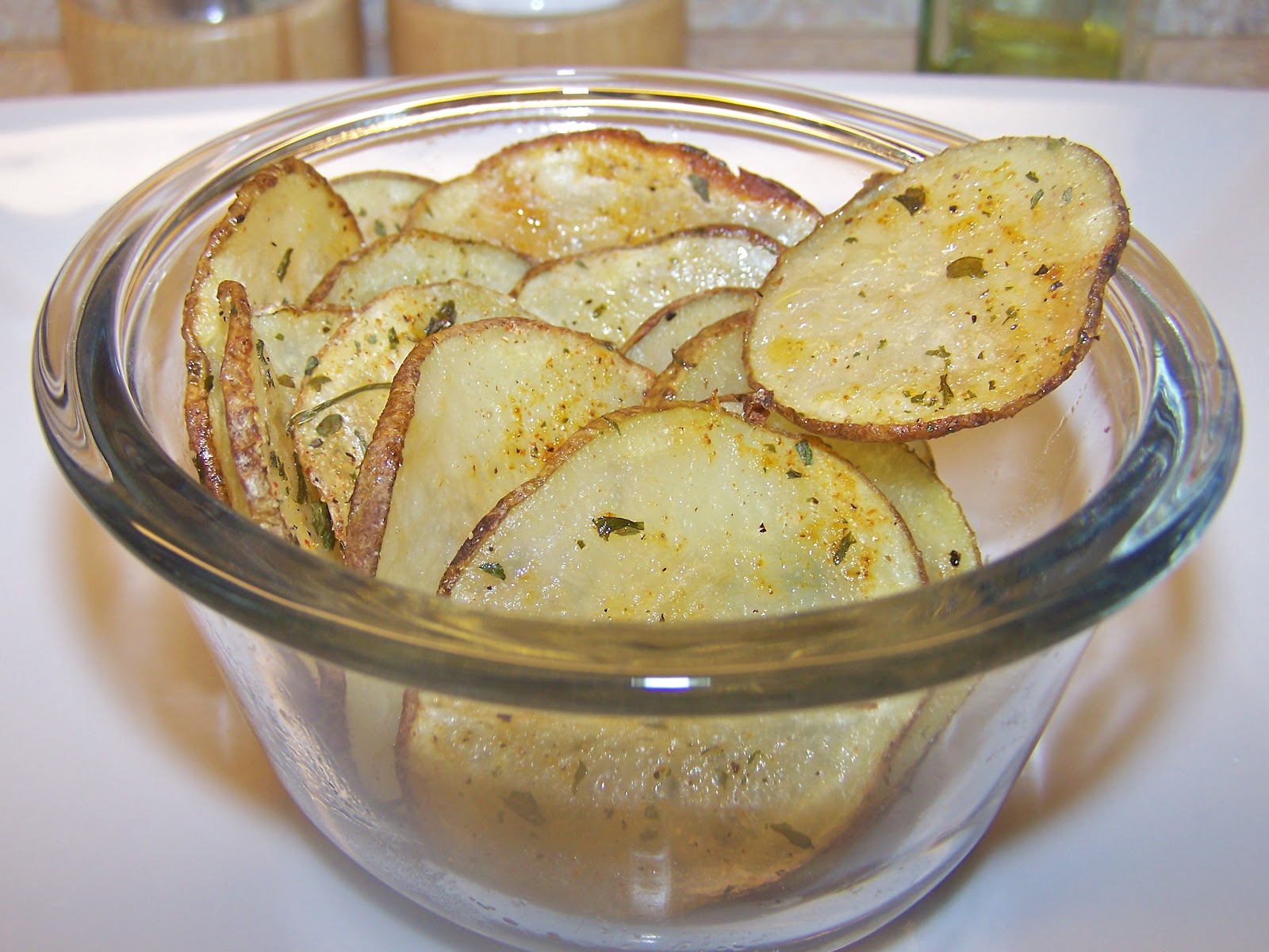 Little Mommy, Big Appetite Oven "Fried" Potato Crisps