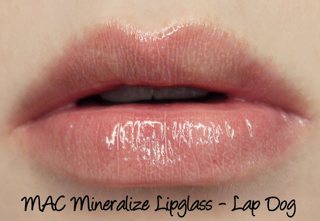 MAC Haute Dogs - Lap Dog Mineralize Glass Swatches & Review