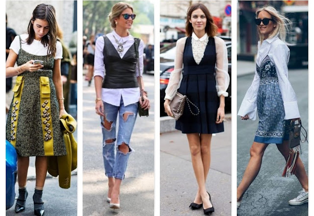 Resultado de imagem para moda sobreposição