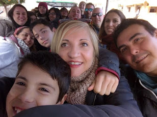 El tren que nos subió a El Mesoncico. El tren que nos subió a El Mesoncico.