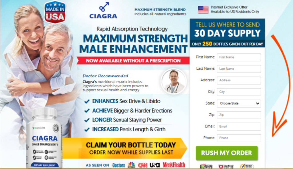 Buy Ciagra Male Enhancement Here:-
