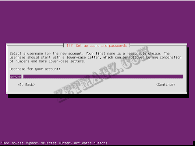 Cara install ubuntu server 16.04 LTS di Virtualbox part 2 Cara install ubuntu server 16.04 LTS di Virtualbox part 2