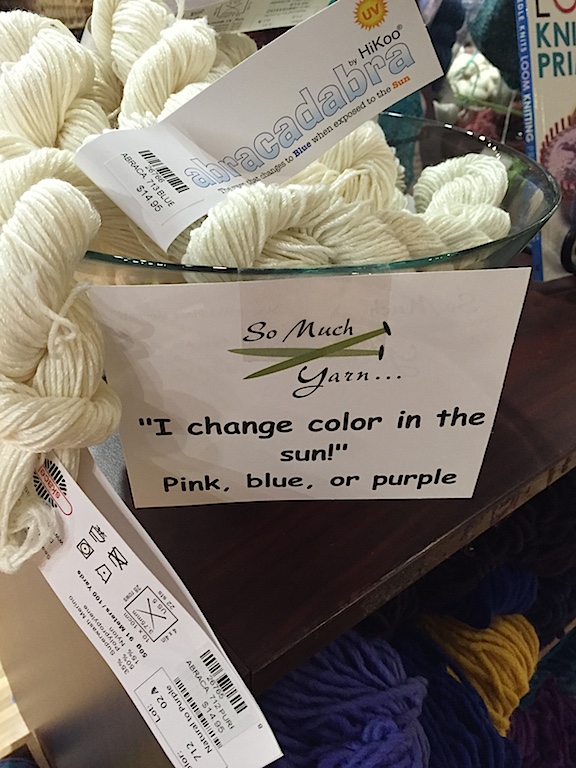 Illuminate Crochet Yarn that Changes Color in the Sun!