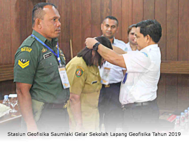 Stasiun Geofisika Saumlaki Gelar Sekolah Lapang Geofisika Tahun 2019 Stasiun Geofisika Saumlaki Gelar Sekolah Lapang Geofisika Tahun 2019