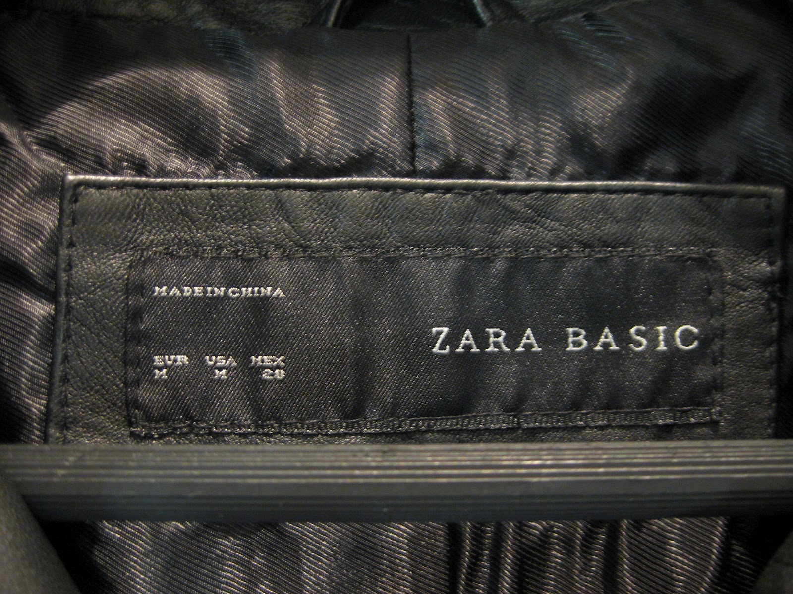 zara basics jacket