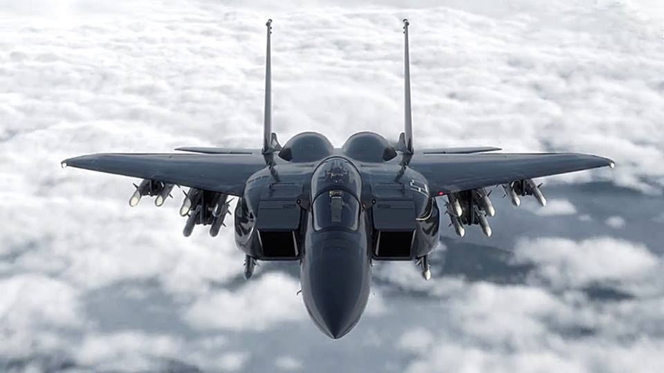 Pesawat Tempur F-15 2040C.