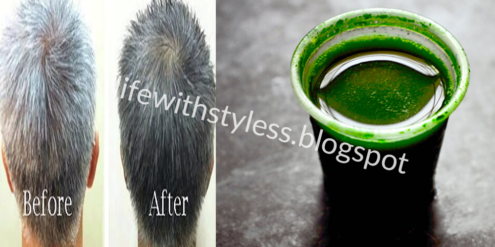 The Best Natural Way To Get Rid Of Grey Hair With Wheat Grass