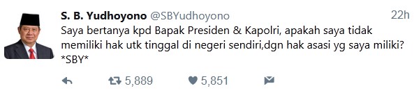 tweet kocak saya bertanya