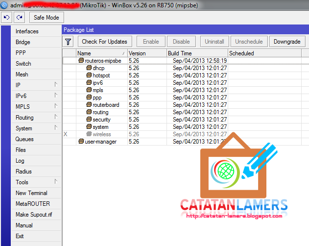 Mikrotik downgrade. Mikrotik downgrade