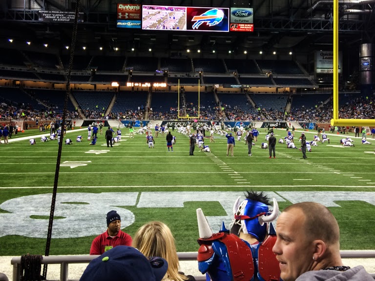 Tales of the Flowers Watching the Buffalo Bills play the New York Jets