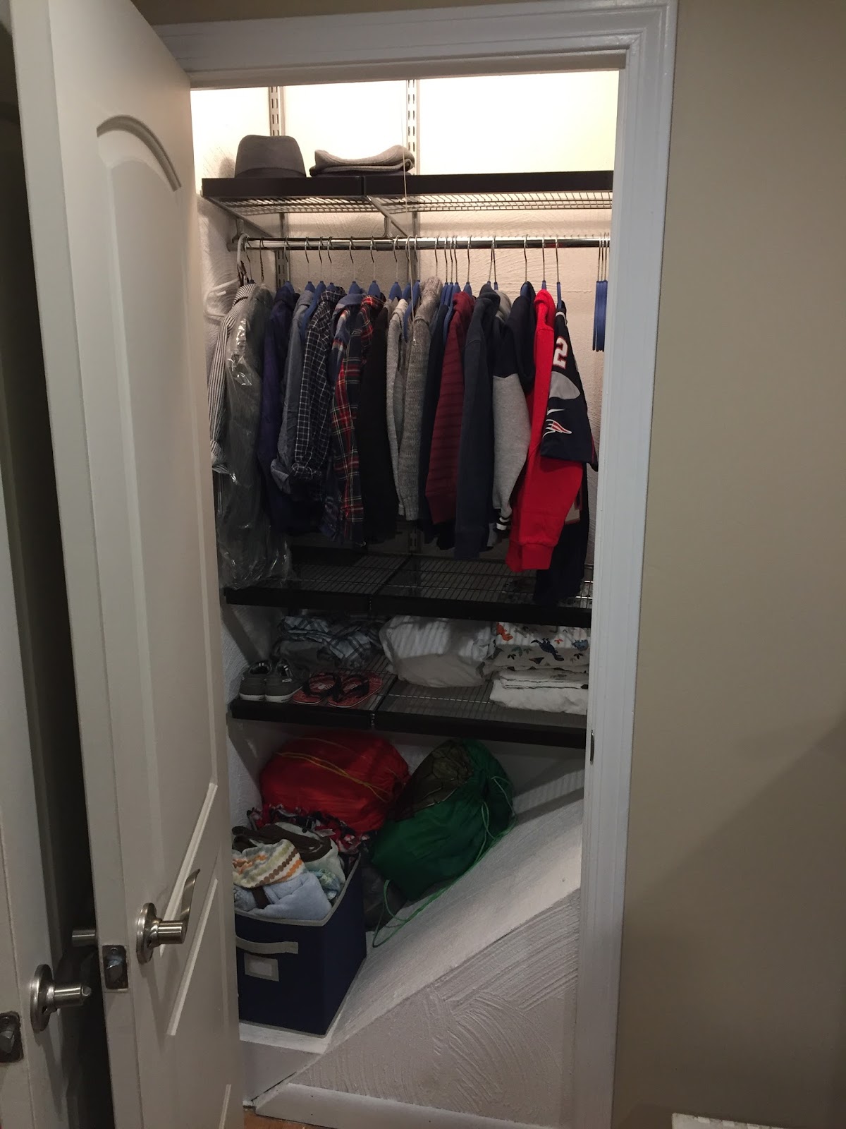 General Topics / Fatherhood / Work Elfa Closet System Install w