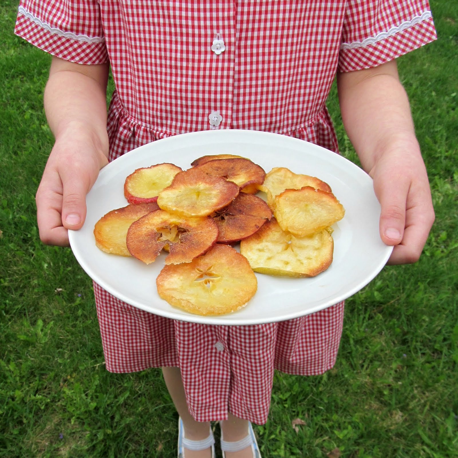 oven baked apple chips