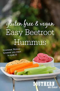 Easy Creamy Beetroot Hummus Recipe