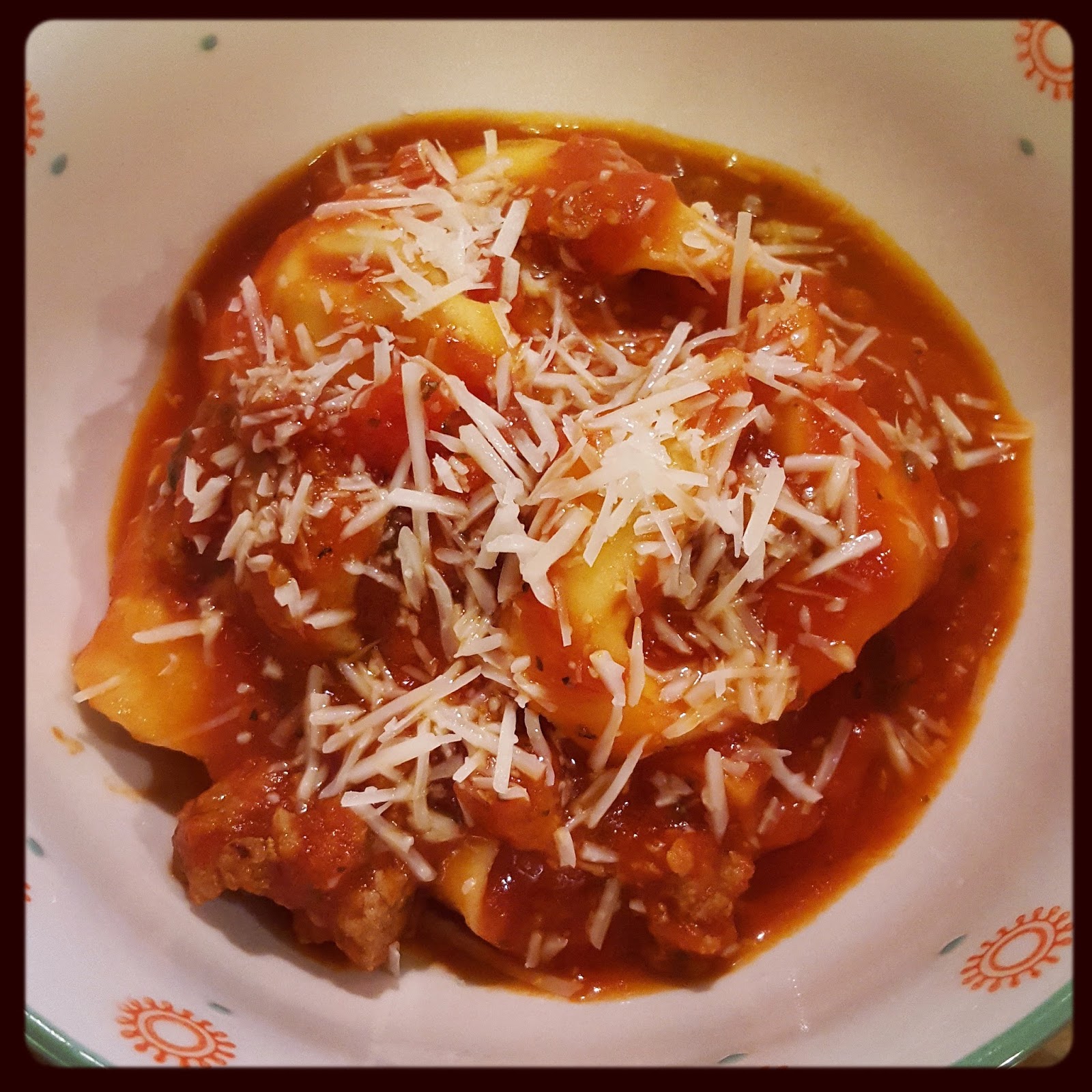 Food Under Pressure One Pot Tortellini with Meat Sauce [Instant Pot