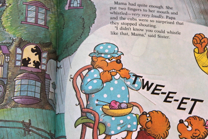 Books and Umbrellas: The Berenstain Bears Get in a Fight by Stan & Jan  Berenstain