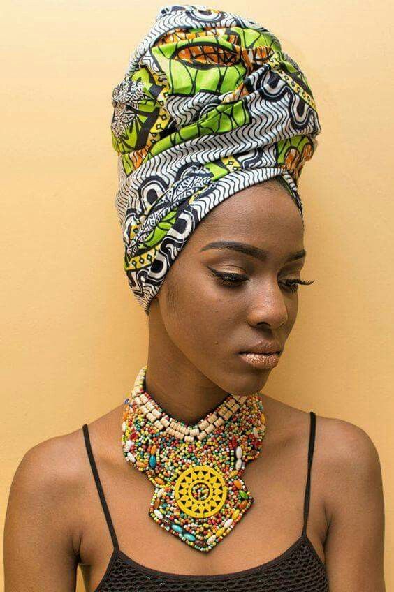 The magical colours of the world The DUKU Crown The african headwrap