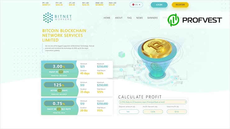 BitNetworkers: обзор и отзывы о bitnetworkers.com (HYIP платит) BitNetworkers обзор и отзывы HYIP-проекта