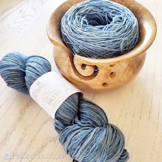 Scheepjes Skies Light and Heavy (100% cotton indigo-dyed yarn)