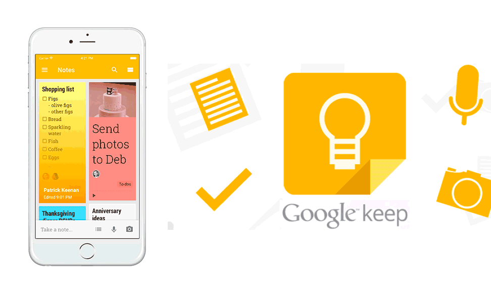 google keep for apple watch