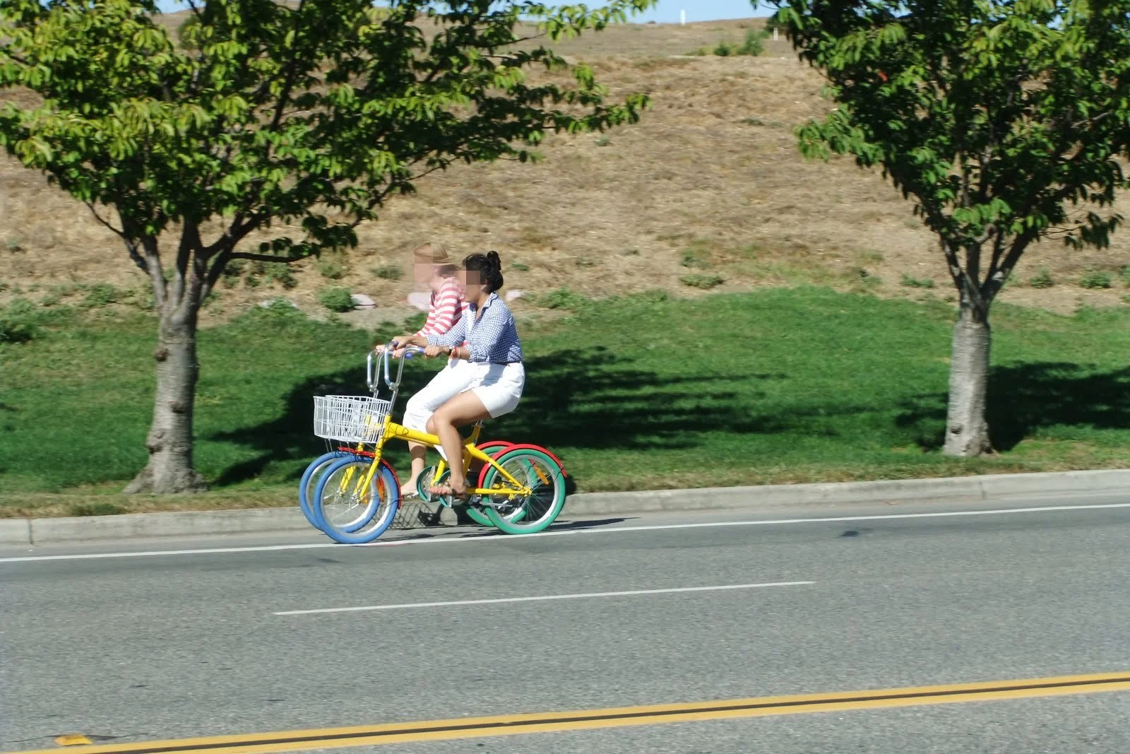 google-color-bycicle シリコンバレーのグーグル自転車