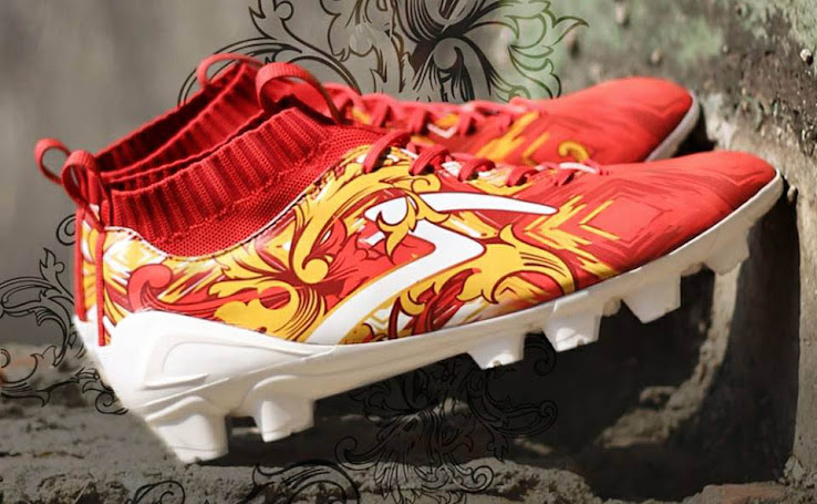 high cut football boots