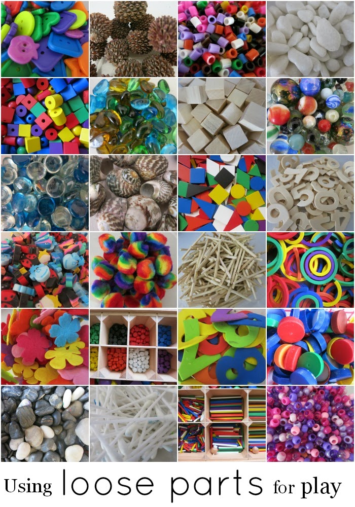 Learn with Play at Home: Using Loose Parts for Play. Learning Naturally