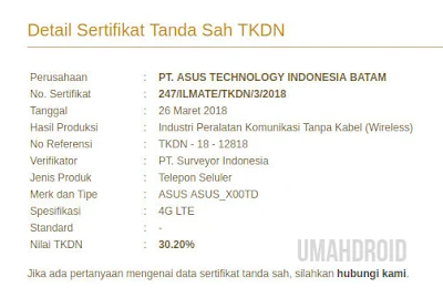 Jadwal rilis Asus Zenfone Indonesia