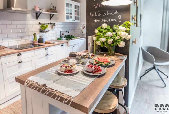 Estilo escandinavo con guiños en color pastel