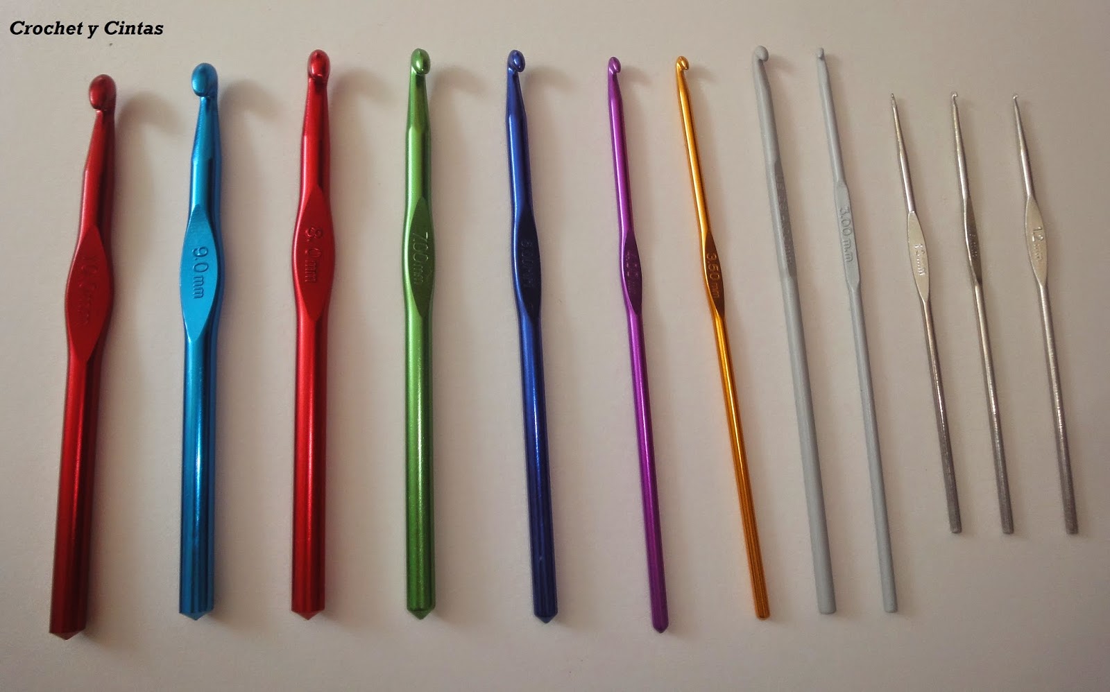 ELEMENTOS BÁSICOS PARA TRABAJAR CROCHET ~ Crochet y Cintas