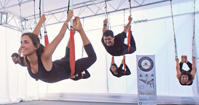 yoga aérien