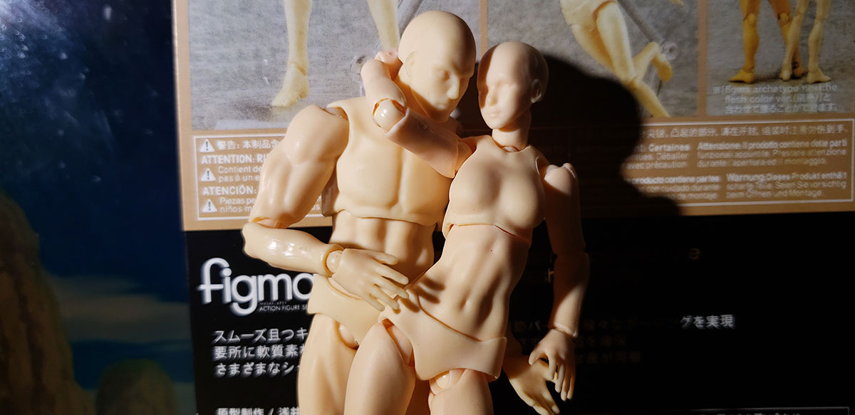 Figma He and She Next Archetypes (Bootleg/Knockoff) 10-pose1